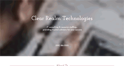 Desktop Screenshot of clearrealm.com